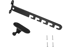 Lxoraziy Ferma Finestra Limitatore di Finestre, Manopole Ribaltabili per Finestre, Serratura per finestra con 4 Viti per la Regolazione Della Finestra(Nero)