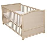 roba 0391 B - Kombi-Kinderbett Lukas zum Juniorbett verwandelbar, 70 x 140 cm