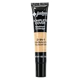 Jordana Complete Cover 2-in-1 Concealer & Foundation - Natural Beige