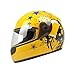 Produktbild YWLG Full Face Fahrradhelm Kinder Skifahren Snowboard Helm Integral Geformten Ultraleicht Ski Helme Geschenke Für Jungen Mädchen,Yellow-OneSize48-54CM