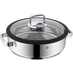 WMF 1743016040 Cuit-Vapeur, Acier Inoxydable, Argent, 28 cm
