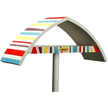 Luxus-Vogelhaus 31012e Design Vogelhaus "New Wave" aus Holz (Kiefer