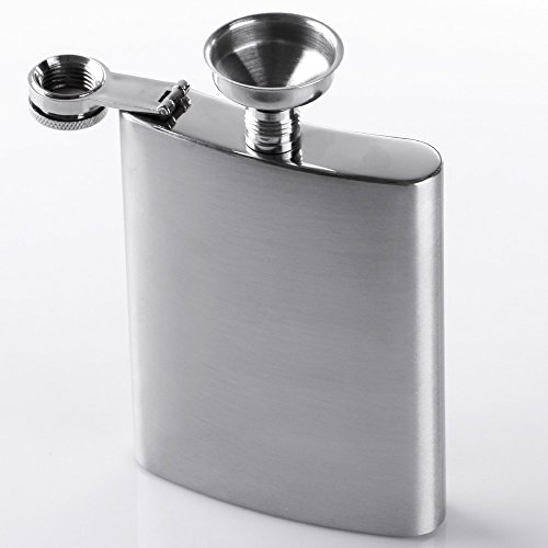 Anpro Edelstahl Flachmann und Trichter Set, 8 oz. 227ml - 8