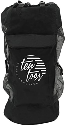 Ten Toes Board Emporium Uni rambler iStand Up paddle board rucksack, black, M