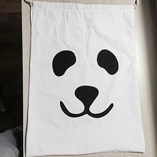 COOLWILL® Cute Cartoon Baby Kids Toys Canvas Storage Bag Laundry Drawstring Bag Pouch Children Organizer Wall Pocket Baby Kids Room Decor (C)