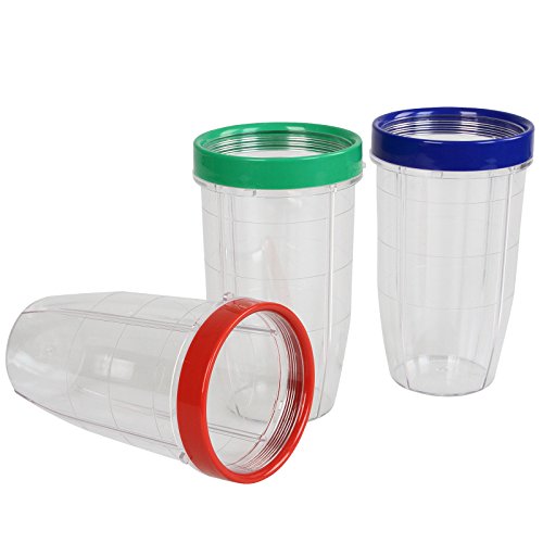 Multi Blender Mixer mit umfangreichem Zubehör, 5 x 500ml Mixbecher