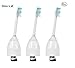 Produktbild Oral-Q ersatz - zahnbürste - kompatibel mit elektrische zahnbürste philips sonicare e - series - standard - hx7022 / 07 / 26 / 66 (7002 / 16 / 20, hx7023 / 64, hx7003 / 82), passt sonicare voraus, cleancare, elite, wesen und xtreme philips pinsel griffen, 3 pcs (3 packungen) …