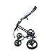 V.JUST Kompakter Vierrädriger Golf Trolley Wagen Aus Aluminiumlegierung - Schwarz