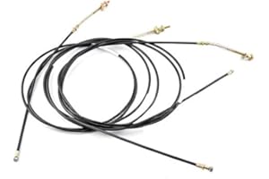 Inovey Moto Scooter Freno Filo Dritto Cavo Freno Linea Freni A Tamburo Posteriori - 1,95 M