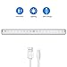 Produktbild Schrankbeleuchtung LED Kaltweiß Joyhero Kabellose USB Schrankenbeleuchtung mit Bewegungssensor, Nachtlicht mit eingebautem Akku, LED Lampe für Wandschrank, Dachboden, Treppen, Küche, Kabinett, Flur (Kaltweiß)