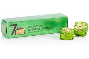 Venchi - 7 Chocoviar Pistachio - Chocolate with Pistachio Paste and Dark Chocolate Shell, 137 g - Gluten Free
