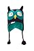 Mountain Warehouse Owl Kids Hat - Fleece Lining, Full Head Cover, Tassels with Trendy & Traditional - Suitable for everyday wear and also looks Great on the ski field Purple