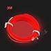 Produktbild HopeU5® 3M Auto 12V LED Kaltlicht Flexible Neon EL Draht Auto Lampen auf Auto Kaltlicht Streifen Linie Innendekoration Streifen Lampen-Rot