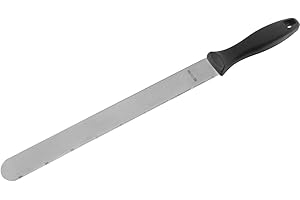 FMprofessional 21558.0 Coltello da Pasticceria, Acciaio, Argento, 44 cm