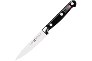 Zwilling Professional S - Cuchillo puntilla con Hoja forjada de una única Pieza Sigmaforge, Hoja endurecida al frío Friodur, 100 milímetros, Acero Inoxidable