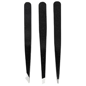Truyu Tweezer Trio - Includes Full Slant Tweezer, Point Tweezer and Combo Tweezer - Image 2