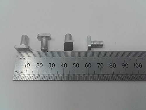 Elite Greenhouses Muttern und Bolzen gekröpft Aluminium 50 Stück - 3