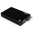 StarTech.com Multimode (MM) LC Fiber Media Converter with SFP - OAM Management - 802.3ah Compliant - Gigabit Ethernet - 550m - 850nm (ET91000LCOAM)