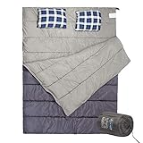 Grandma Shark Active Forever Sac de Couchage Double enveloppe, Sac de Couchage Automne et Hiver, Aventure en Plein air et Survie essentielles (3.4)