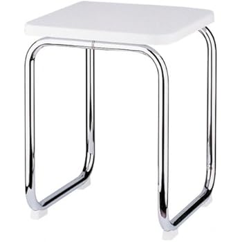 Keuco 14982010038 Hocker Plan, verchromt/lichtgrau: Amazon.de: Küche