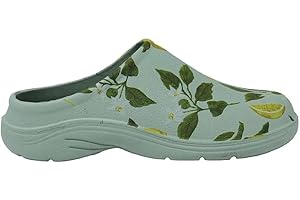 GRTLPOK Briers Sicilian Lemon Comfi Garden Clogs Slip on with Soft Sole (Numeric_6), Light Blue