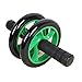 Produktbild Haoliao Bauchtrainer AB Roller,Training Bauchrad Fitnessgeräte Sport Yoga-Bely-Rad Push-up-Bauchmuskelrad