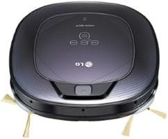 LG Hom-Bot VR6270LVMB Roboterstaubsauger (Dual Eye 2.0, Staubbeh&auml;lter, Smart Turbo Modus) anthrazit