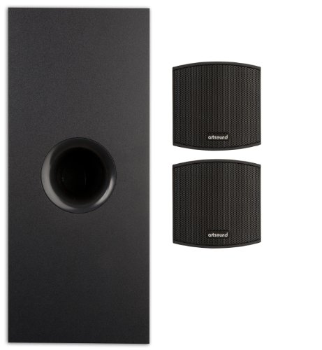 Artsound TUTTO 2.1Â Lautsprecher-Set (triphonique mit 2Â Satelliten + Subwoofer passiv 120Â W reviews Artsound TUTTO 2.1Â Lautsprecher-Set (triphonique mit 2Â Satelliten + Subwoofer passiv 120Â W