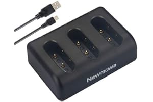 Newmowa Szybka 3-kanałowa ładowarka USB do Sony NP-BX1/M8, NP-BY1, DSC-RX100 Series, HDR-CX405, 100% bezpieczeństwa