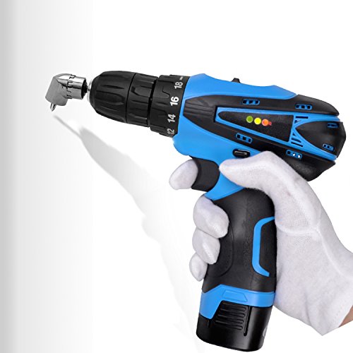 migimi 105 ° Winkel Verlängerung 1/10,2 cm 6-mm-Bohrer Schraubendreher Sockel Halter Adapter - 2