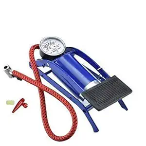 Hiten TELE-CIA Imported Portable High Pressure Foot Air Pump Heavy Compressor Cylinder Bike, Car, Cycles and All Other Vehicles