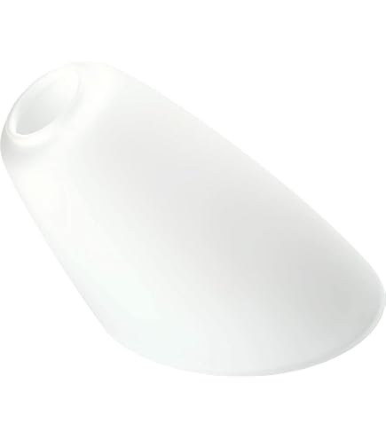 Abat-jour Globe En Verre E27 (trou 4cm) Ou E14 (trou 2.7cm) - Blanc Mat, Moderne