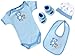 Produktbild Playshoes Geschenk-Set - 4-teilig 521701 Baby - Jungen Babybekleidung/ Bekleidungssets, Gr. one size Blau (bleu 17)