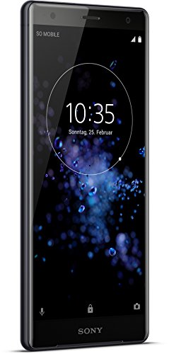 Sony Xperia XZ2 Smartphone (14,5 cm (5,7 Zoll) IPS Full HD+ Display, 64 GB interner Speicher und 4 GB RAM, Dual-SIM, IP68, Android 8.0) Liquid Black - Deutsche Version