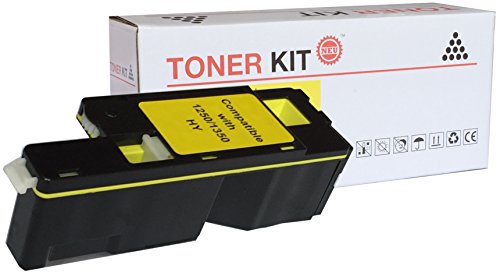 TONER KIT - 1250 Y, 1350 Y - 593 11019 - TONER GELB - 1.400 seiten - für : DELL 1250C-1350CNW-1355CN-1355CNW-C1760NW-C1765NFW.