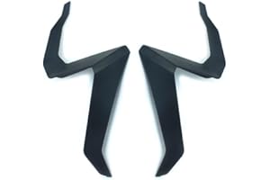 KTTUO Carenatura Laterale Moto per XADV XADV750 X-ADV 750 2021-2024 Alette Laterali del Parabrezza della Protezione delle Gambe Rivestimento dello Spoiler del Parafango Anteriore (nero opaco)