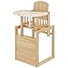 Obaby Cube Wooden Highchair (Natural)