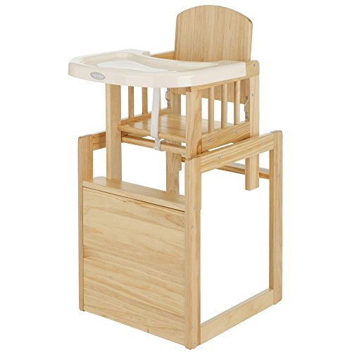Obaby Cube Wooden Highchair (Natural)