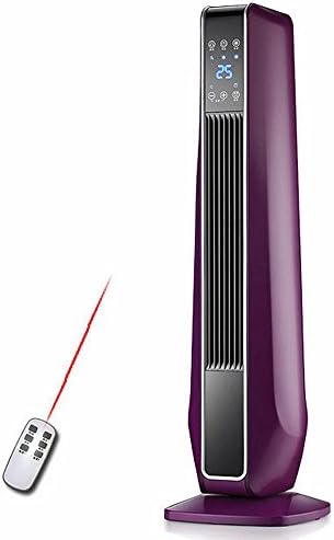 D Electric heater Heater Tower Electric Household Energy - Saving Electric Heating Remote Control,Purple