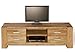 Produktbild SAM® TV Board Zeus 1616-01, 150 cm, TV Schrank aus teilmassiver Wildeiche in natur, mit vier Schubkästen und zwei Ablagefächern für Receiver DVD Recorder Blu-Ray Player