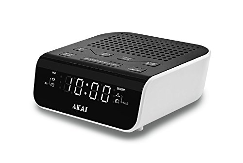 Akai AR160U - Radio despertador con USB de carga