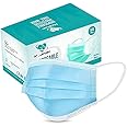 Medinain 3 Layer Mask Disposable Built-In Adjustable Nose Pin, Great Breathability,95% Filtration Efficiency CE and ISO and WHOGMP Certified Pharmaceutical Medical Masks