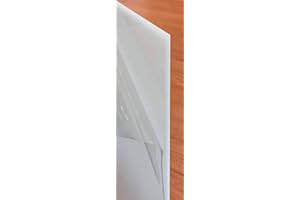 GOYAPRINT Metacrilato Blanco Opal 3 mm Plancha Acrílico Lámina de Plástico Rígido Blanco (1 ud 42x59,4 cm)