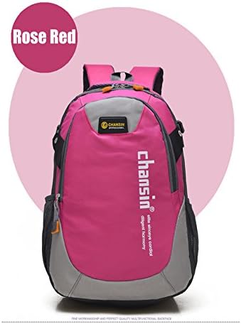 Backpaks 35L Travel Laptop Backpack Lightweight Waterproof na Resistant Packable Cycling Hiking Backpack (Rose Red)…