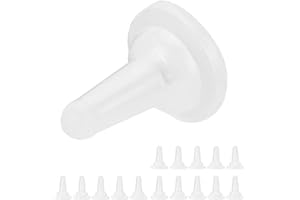 Cikonielf 15 PCS Capezzolo per biberon per Animali Domestici Capezzolo per biberon per Allattamento Capezzolo in Silicone per l'alimentazione di Gattini e Cuccioli