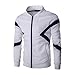 Produktbild Btruely Jacket Herren Winter Sweatshirt Sports Strickjacke Warm Sweater Männer Pullover Hooded Mantel