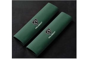 EVIMO 2 pièces Voiture Protège Ceinture de Sécurité Coussin, pour Peugeot 208 Durable Souple Confortables Rembourrage Ceinture Sécurité,F