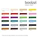 Large Bunting Wall Stickers - Choose from 24 Colours - Perfect for Nursery, Kids room, Childs Bedroom - 9 Pieces of Flag / Garland - Mix and Match to suit your room - Wall Art Decal Decoration (Light Blue)