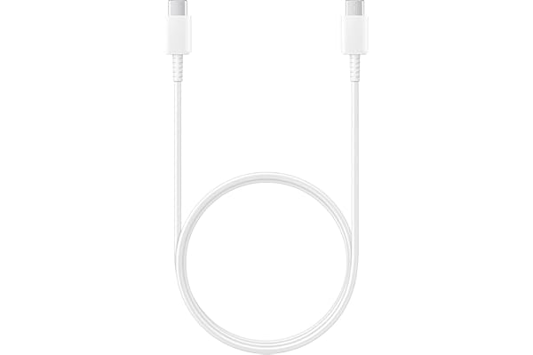 Samsung Type C To Type C,Mobile Data Charging Cable For Samsung Galaxy Superfast Power Cable A54/ A15/ A14/ A34/ A23/ F54/ F34/ F23/ F14/ M14/ M34/M33/S21 Fe/S22/S23/S23 Fe 5G/S24 (White),1M