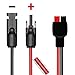 Produktbild 10AWG MC4 Solar zu Anderson PowerPole Adapter Sonnenkollektor Kabel Verbinder-Kits For Goal Zero Yeti,Suaoki,XTPower Hochleistungsakku Tragbare Generatoren Energiespeicher RVs